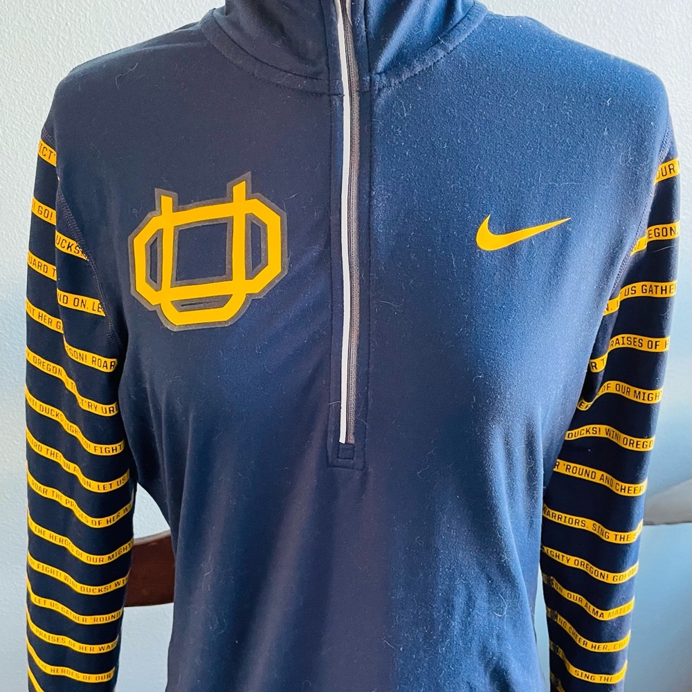 university of oregon nike quarter zip